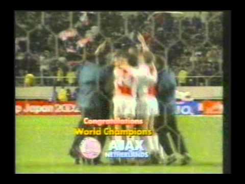 1995 November 28 Ajax Amsterdam 0 Gremio 0 Interco...