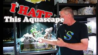 I rebuilt this shallow tank TWICE in this video! But why?