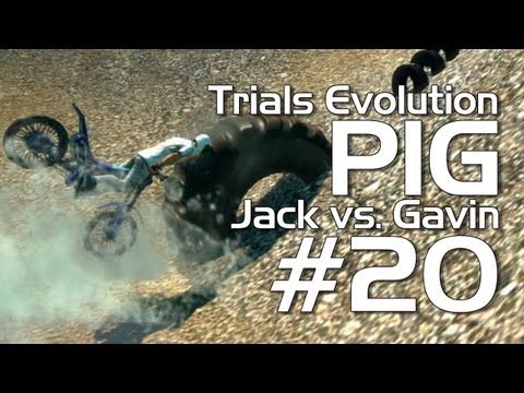 Trials: Evolution - Achievement PIG 20! (Jack vs. Gavin) | Rooster Teeth