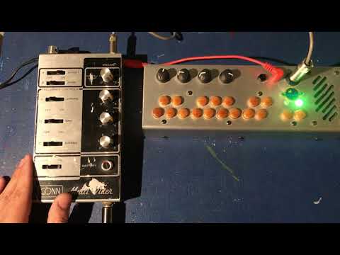 ギター CG.CONN MULTI VIDER octave fuzz Conn Multi-Vider Vintage Multi Effects (Rare! Fuzz, Filter, Octave