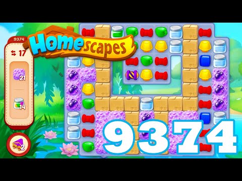 Homescapes Level 9374 HD | 3 - match puzzle game | Gameplay Walkthrough | android | GameGo Game IOS
