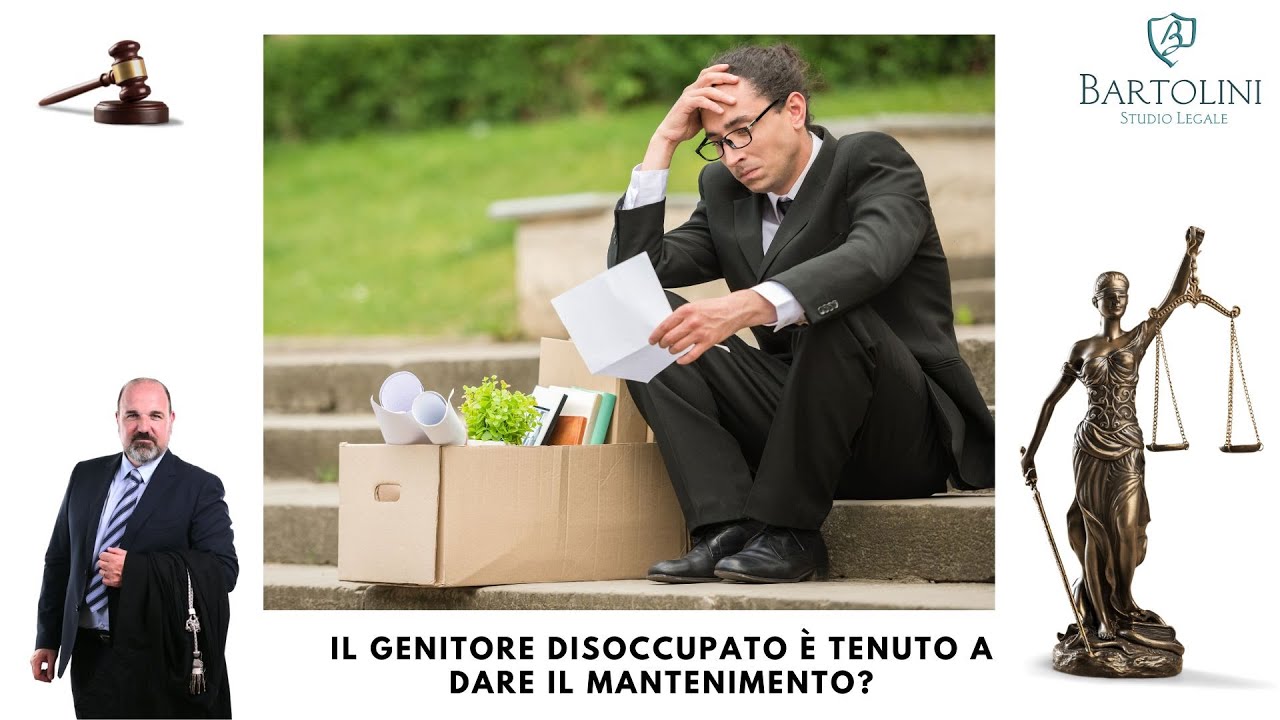 Il genitore disoccupato è tenuto a dare l'assegno di mantenimento?
