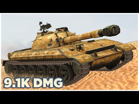 WZ-113 • 9.1K Damage WoT Blitz