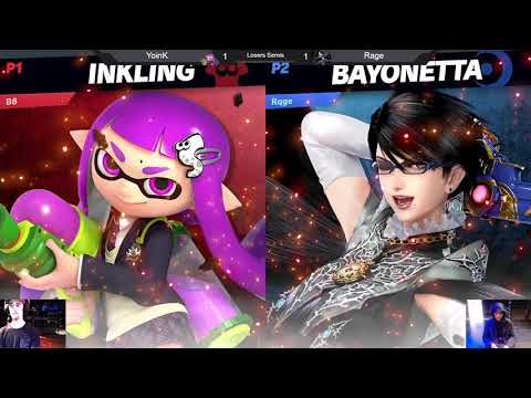 SwedenPhaceOff Major Singles LQ - YoinK (Inkling, Mario) vs Rage (Bayonetta) - Top 8