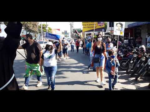 ATO FORA BOLSONARO EM BETIM MG 19J