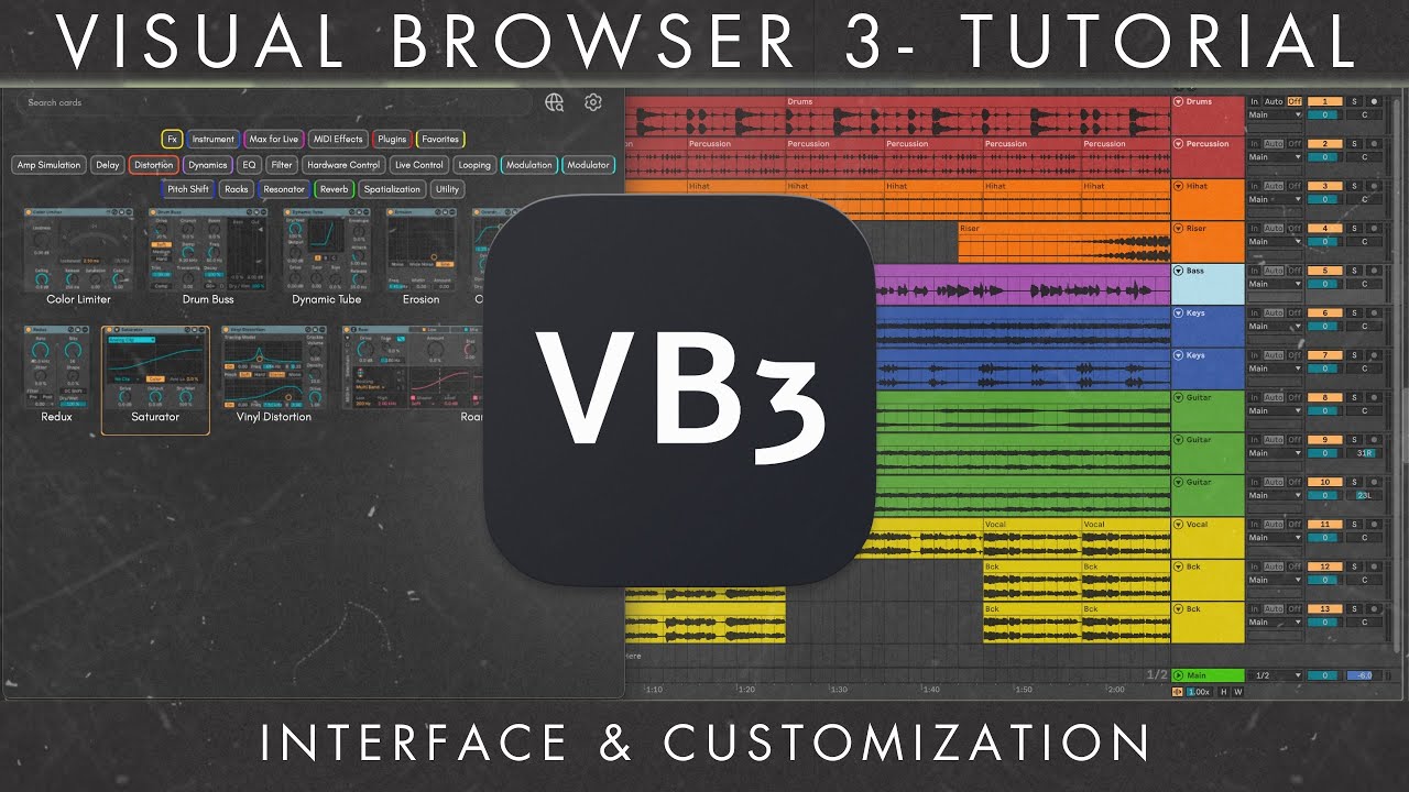 VisualBrowser 3 Tutorial  - Interface & Customization