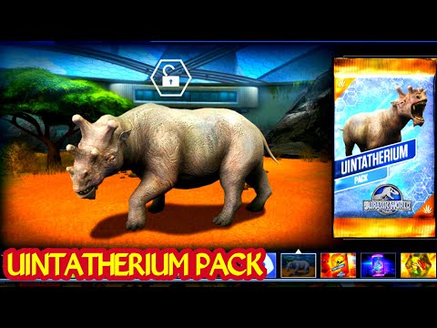 UINTATHERIUM PACK UNLOCKED | JURASSIC WORLD THE GAME