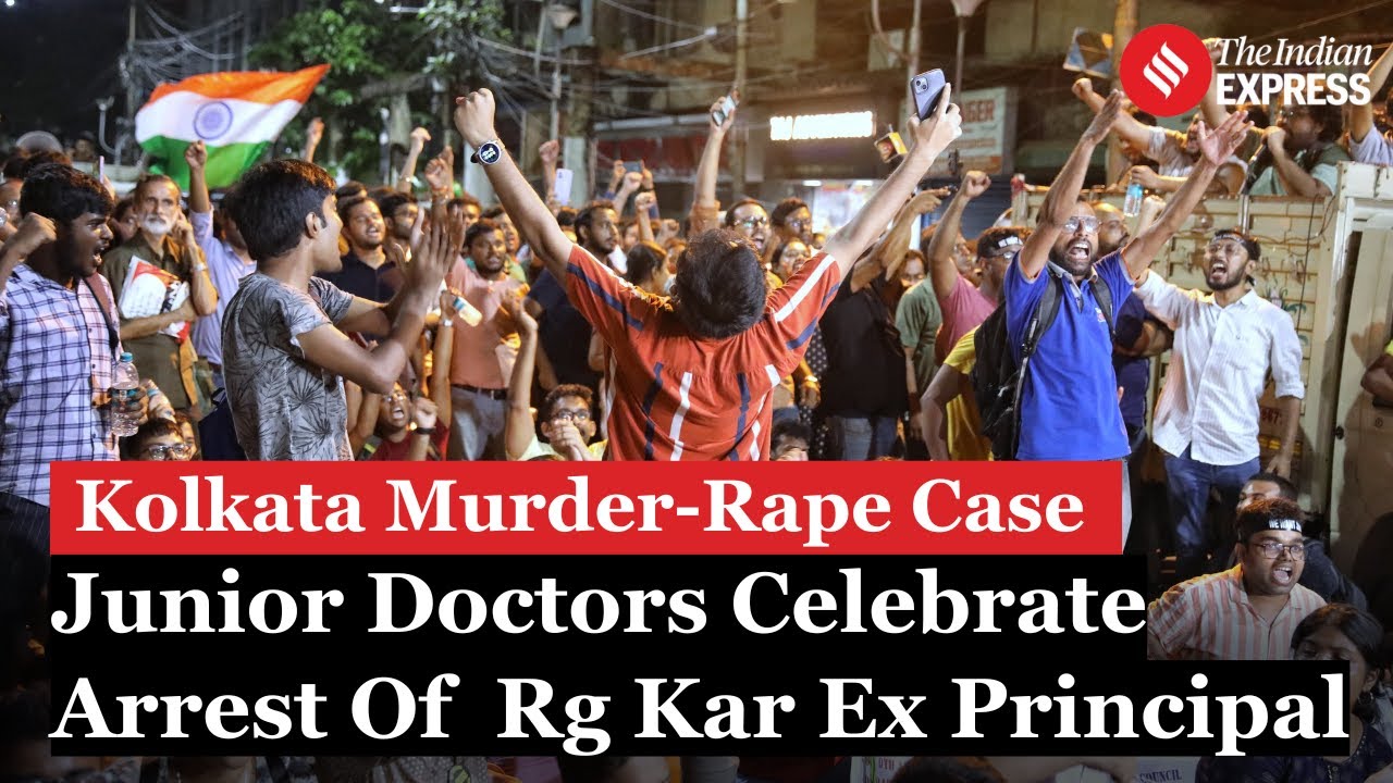 CBI Arrest of Ex-RG Kar Principal Sparks Celebration Among Junior Doctors