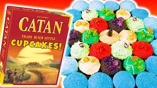 SETTLERS OF CATAN CUPCAKES - NERDY NUMMIES