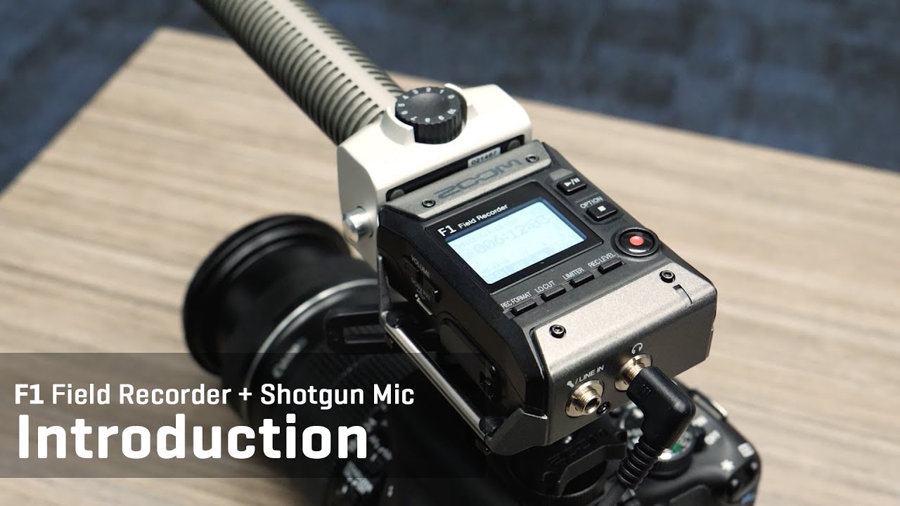 Zoom Enregistreur portable Zoom F1-SP avec microphone directionnel