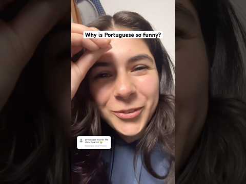 Who said Portuguese sounds like slavic Spanish? #portuguese #learnlanguages #idiomas #lingopie