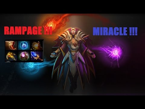 dota 2 miracle invoker gameplay rank  8849 mmr