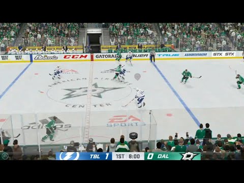 NHL 20 Stanley Cup Tampa Bay vs Dallas Stars Finals Game 6 PS4 PRO