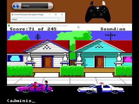 ScummVM w/ Speech Recognition