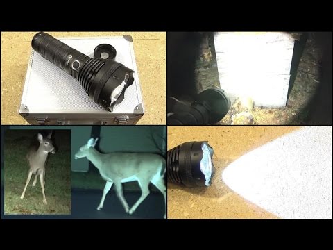 My Longest Ranged Flashlight, Lumintop SD75 (4,000 Lumens) Video