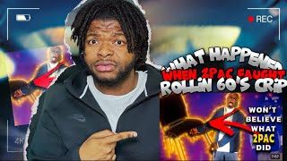 WHAT WOULD YOU DO IN THIS SITUATION?!? What Happened When 2Pac Fought The Rollin 60’s Crips Reaction