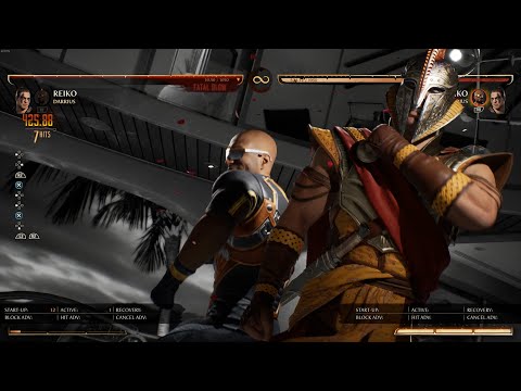 Mortal Kombat 1 | Reiko Max damage GRAB combo's 62%!! (Darrius Rewind Combo's)