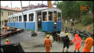 Trenino biancazzurro, nel 1932 il primo viaggio