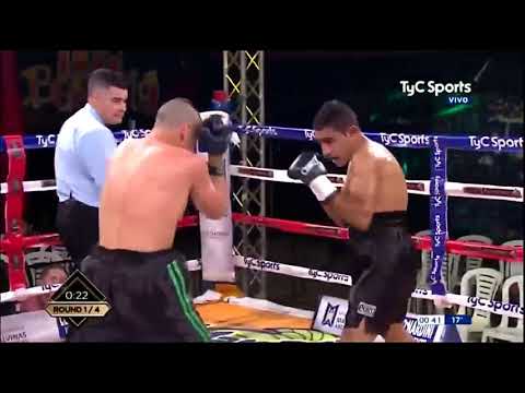 Boxeo Profesional, Claudio “Chaito” Dameff  le gano por puntos a Cristian Hernán Osorio.