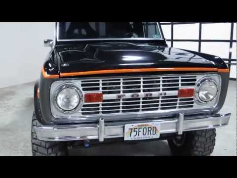 1975 Bronco 1/2 cab, 5 speed, 351 Windsor, Mickey Thompson forged Wheels, for sale  in Texas