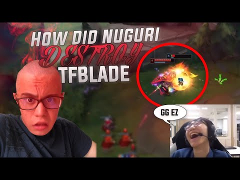 How did NUGURI destroy TFBLADE in KOREAN SOLOQ