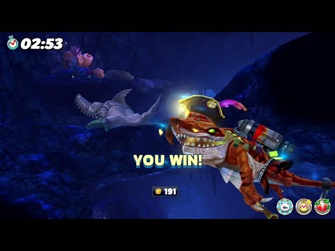 Quickest time to Destroy 15 Submarines Contest - Hungry Shark World