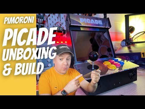 YouTube Thumbnail for 3 Hour PICADE Unboxing, The Raspberry Pi Powered Retro Arcade Machine