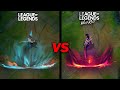 Yasuo Foreseen VS Soulfigter LOL PC VS Wildrift Skin Comparison