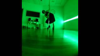 Contemporary Freestyle Pole Dance in a Skirt to &quot;New Death Sensation&quot; by Acid Bath