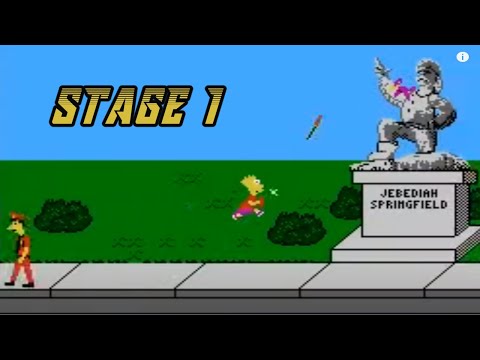 The Simpsons: Bart vs Space Mutants Speedrun - First Stage