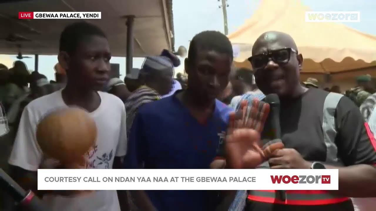 STREAMED LIVE | President John Mahama's courtesy call on Yaa-Naa, Naa Abukari II