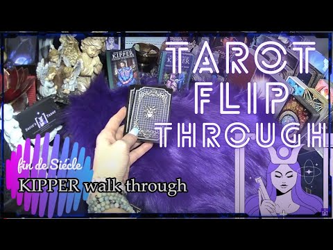 Fin de Siécle KIPPER cards Flip-Through 🎴 #kipperkarten #tarotwalkthrough