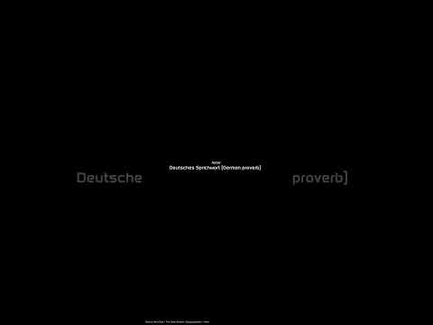 "Der Wille ist die Quelle der Inspiration.": Lebenserfahrung