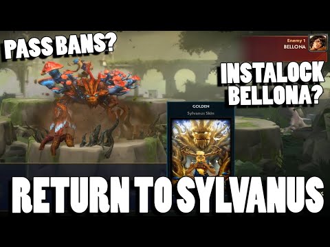 HE PASSED BANS AND WENT BELLONA SO I WHIPPED OUT SYLVANUS! - Masters Ranked Duel - SMITE