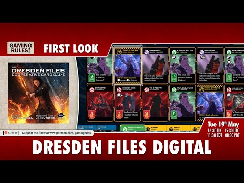 Dresden Files Card Game Digital - First Look - YouTube