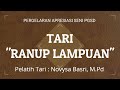 Tari Ranup Lampuan Mahasiswi PGSD Universitas Almuslim