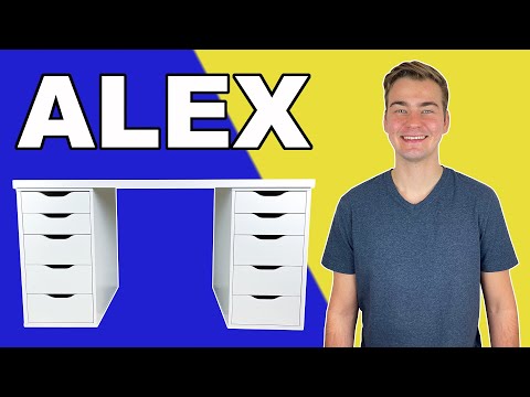 ALEX/LAGKAPTEN Desk IKEA Tutorial