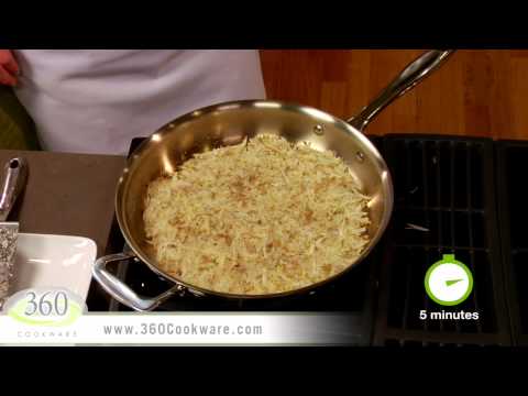 Crispy Hash Browns | Quick Recipes with 360 Cookware