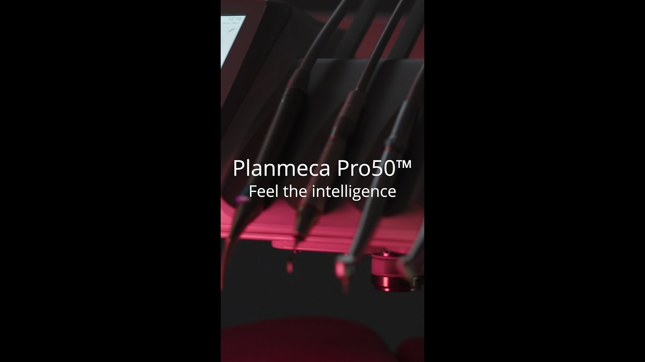 Feel the intelligence of the Planmeca Pro50™ unit