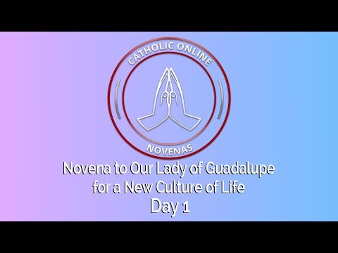 Click to Watch the Day 1 - Novena to Our Lady of Guadalupe for a New Culture of Life video