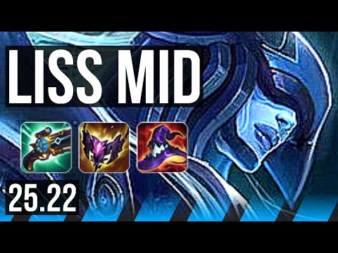 LISSANDRA vs SYNDRA (MID) | 75% winrate | EUW Master | 25.22