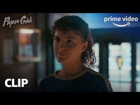 KJ Meets Her Girlfriend From the Future | Paper Girls Clip | Prime Video