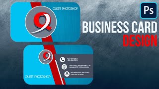 BUSINESS CARD DESIGN PHOTOSHOP 2021 | Business Card Design in Photoshop