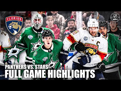 🌎 GLOBAL SERIES 🌎 Florida Panthers vs. Dallas Stars | Full Game Highlights | ESPN NHL