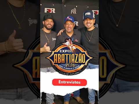 EXPO ABATIAZÃO 2026 - ABATIÁ-PR | ENTREVISTA COM FELIPE E RODRIGO.