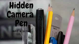 Hidden Camera Pen with 32GB Storage (javiscam) INFO & SETUP