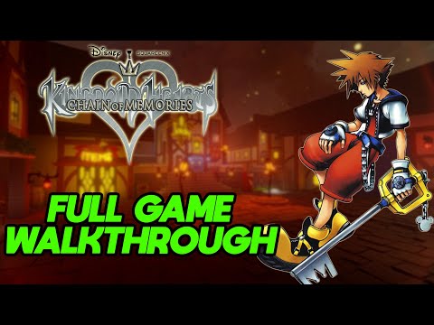 Kingdom Hearts Re:Chain Of Memories Full Game Walkthrough [PC,PS4,XBOX]