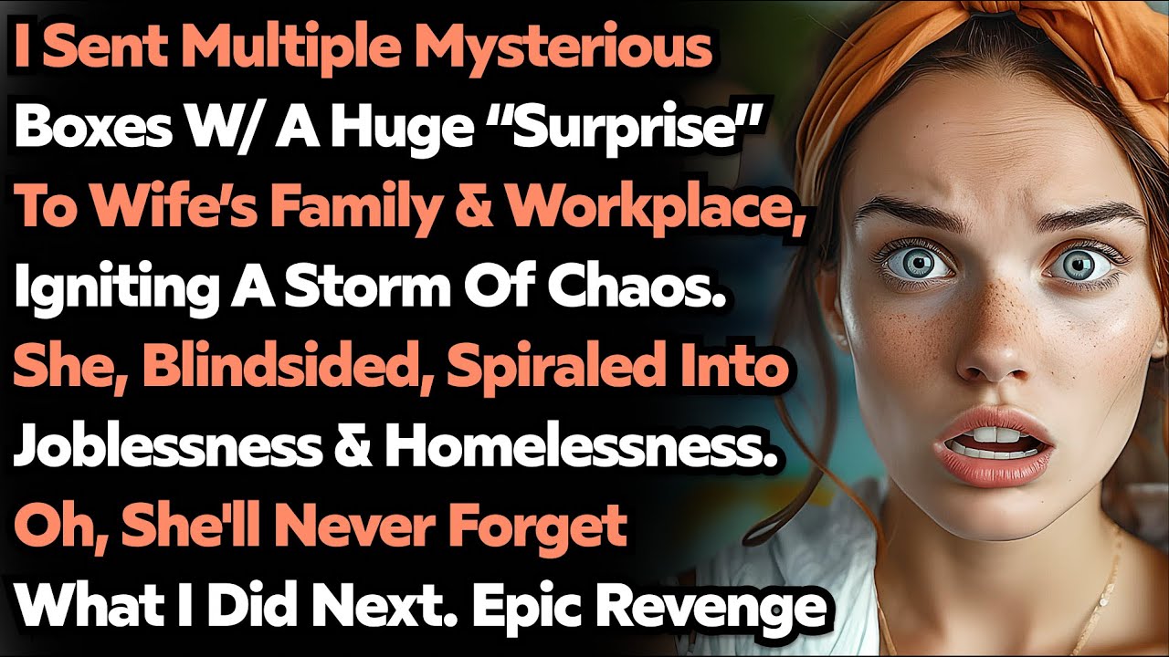 I Send Surprise Box To All My Cheating Wife's Relative & Exposed Her Affair.  Infidelity Audio Story
