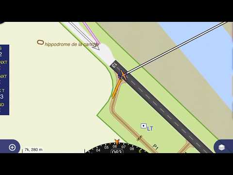 Skydemon verbal alert : LFAT "Enter runway 13"