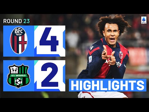 Resumen de Bologna vs Sassuolo Matchday 23